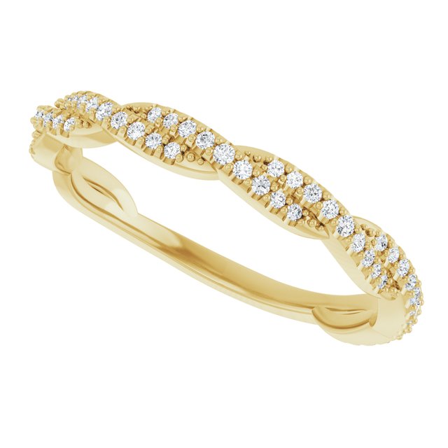 Woven Diamond Band