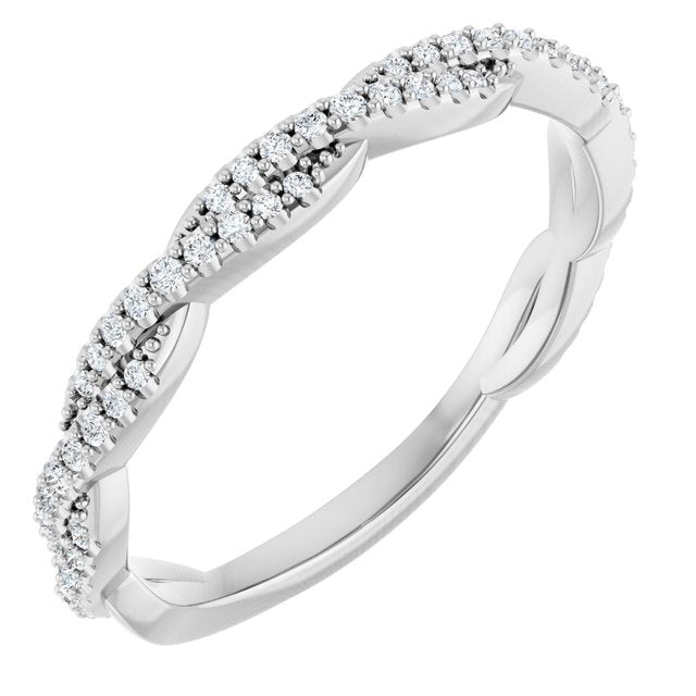 Woven Diamond Band