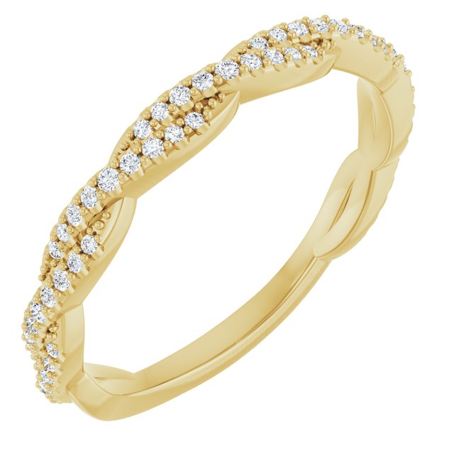 Woven Diamond Band