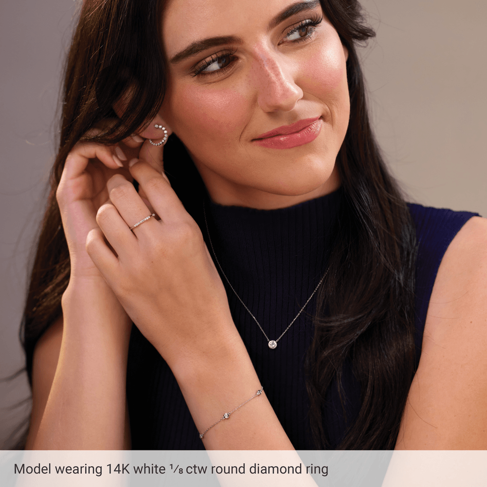 Cluster Segment Diamond Stackable Band