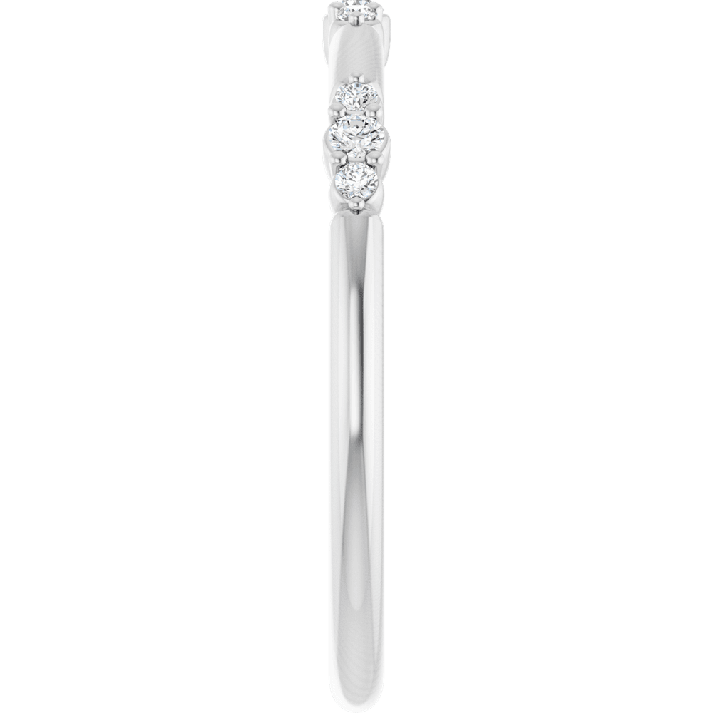 Cluster Segment Diamond Stackable Band