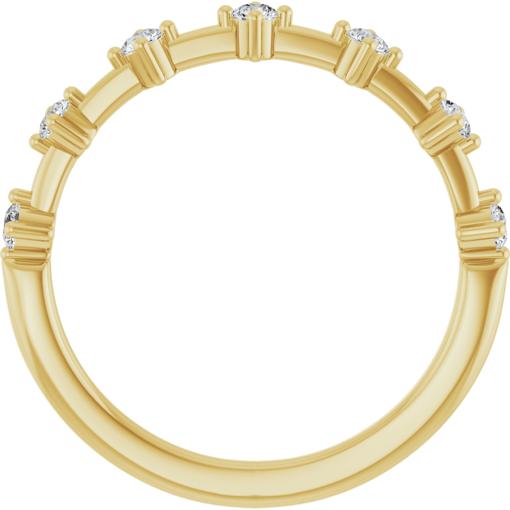 7 Station Petite Diamond Band