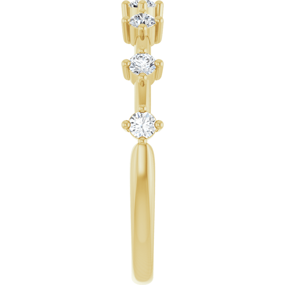 7 Station Petite Diamond Band