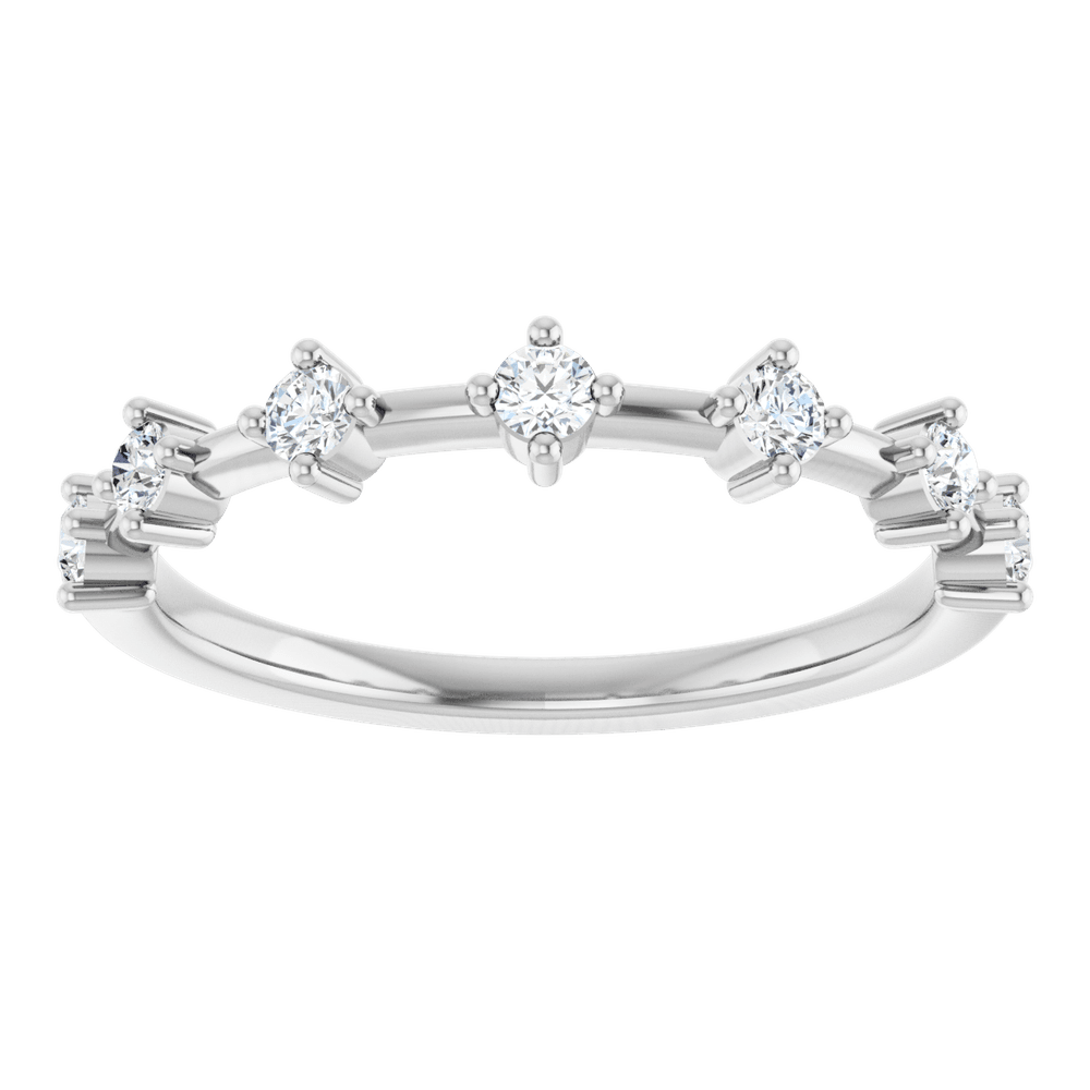 7 Station Petite Diamond Band