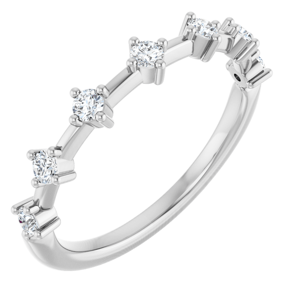 7 Station Petite Diamond Band