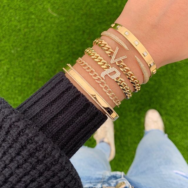 Diamond Border All Around Bangle