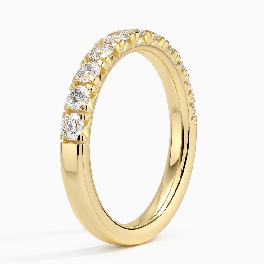 3/4 ctw Pave Diamond Band