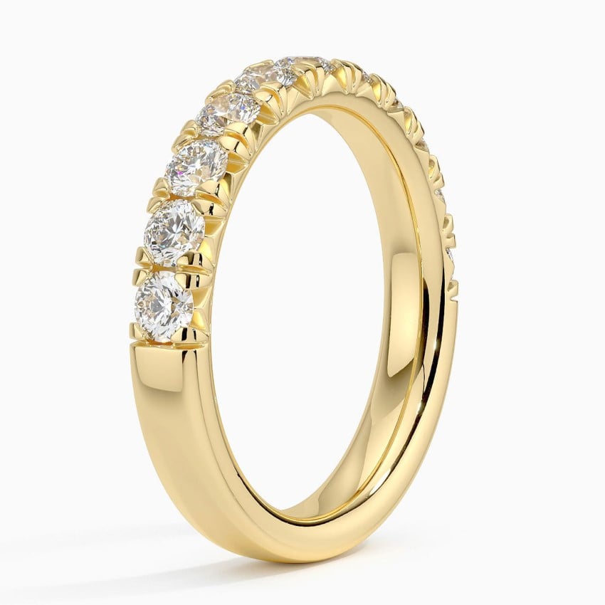 1 ctw Pave Diamond Band