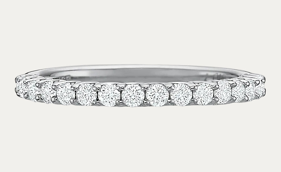 0.50 ctw Shared Prong Diamond Band