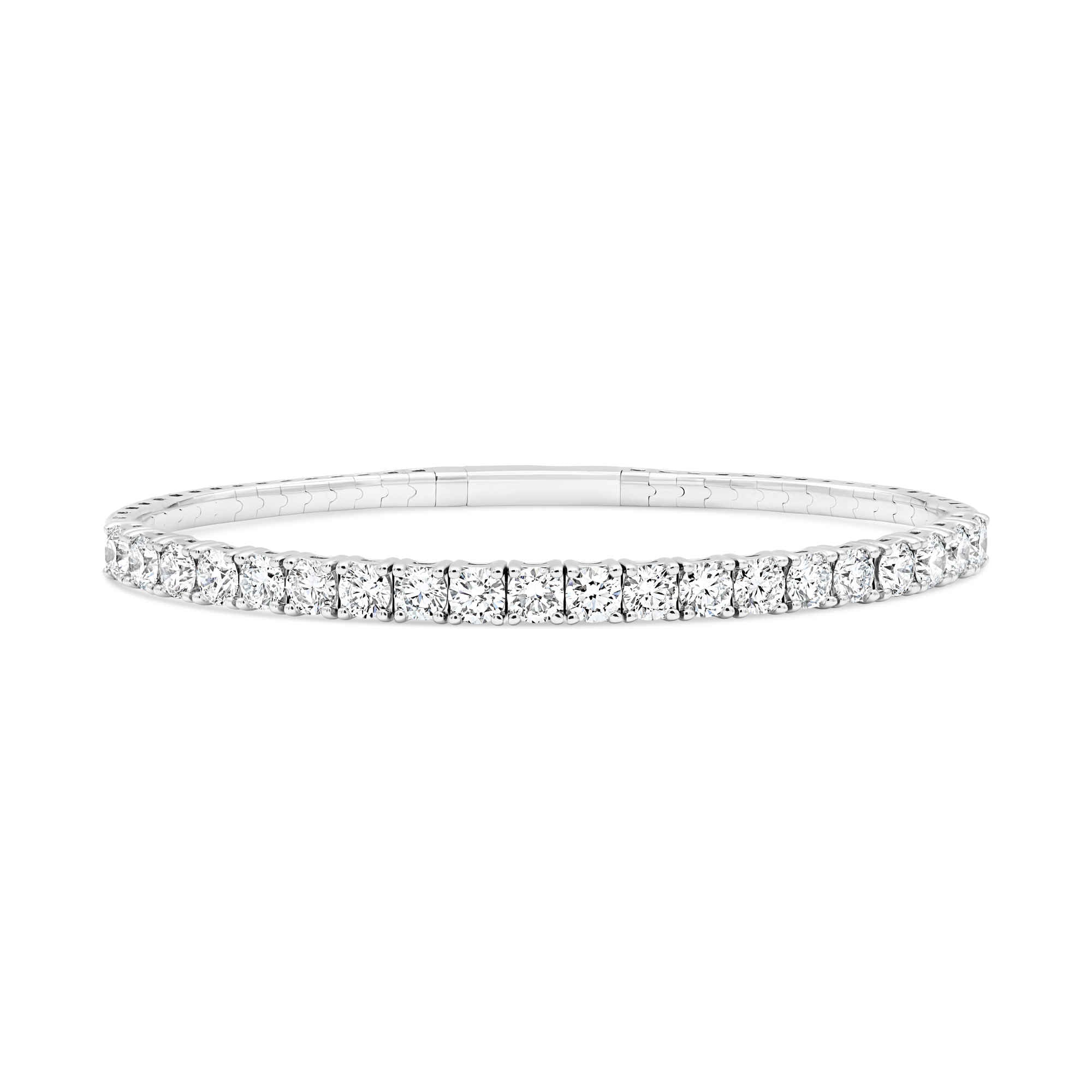 Eternity Flexible Diamond Bangle