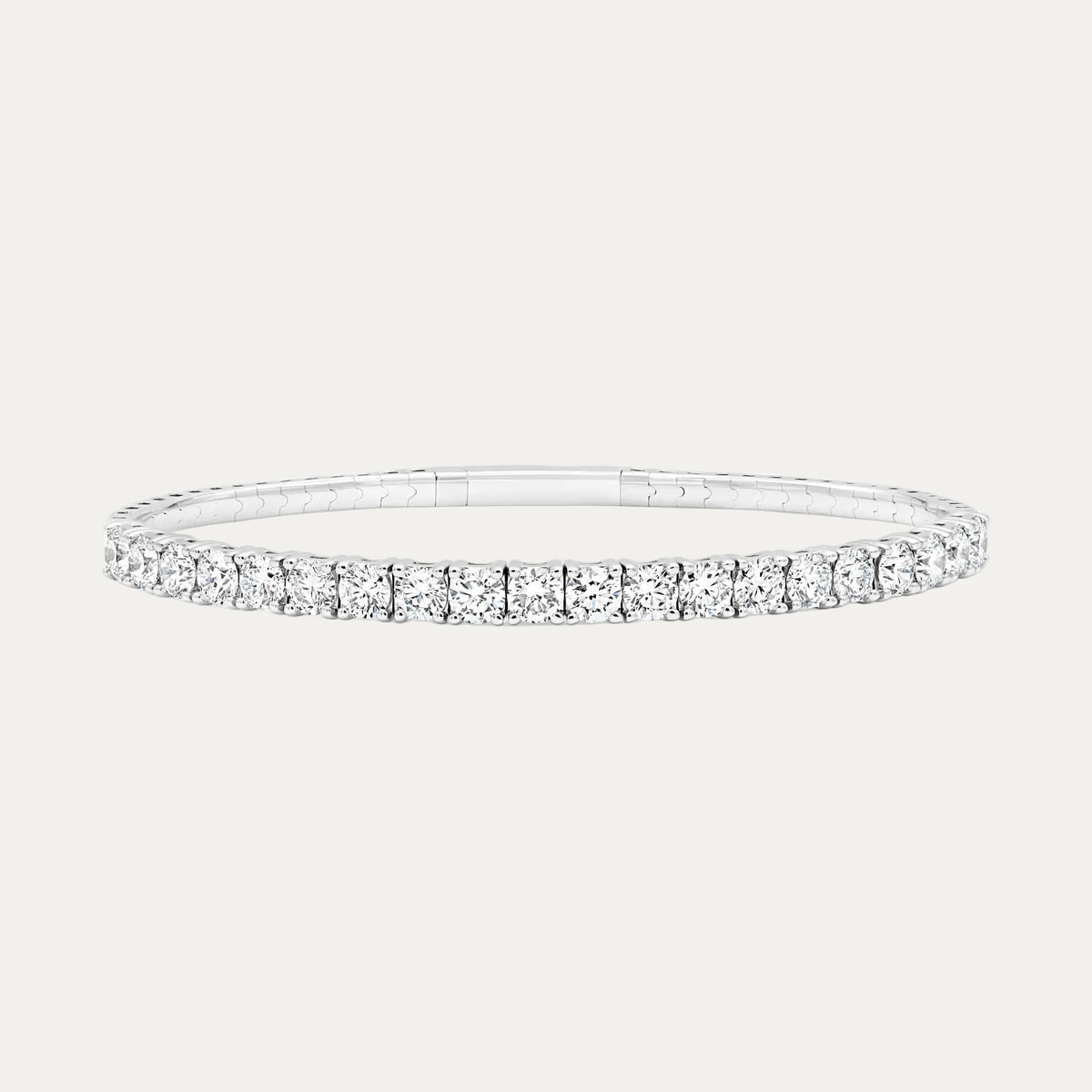 Flexible Diamond Bangle