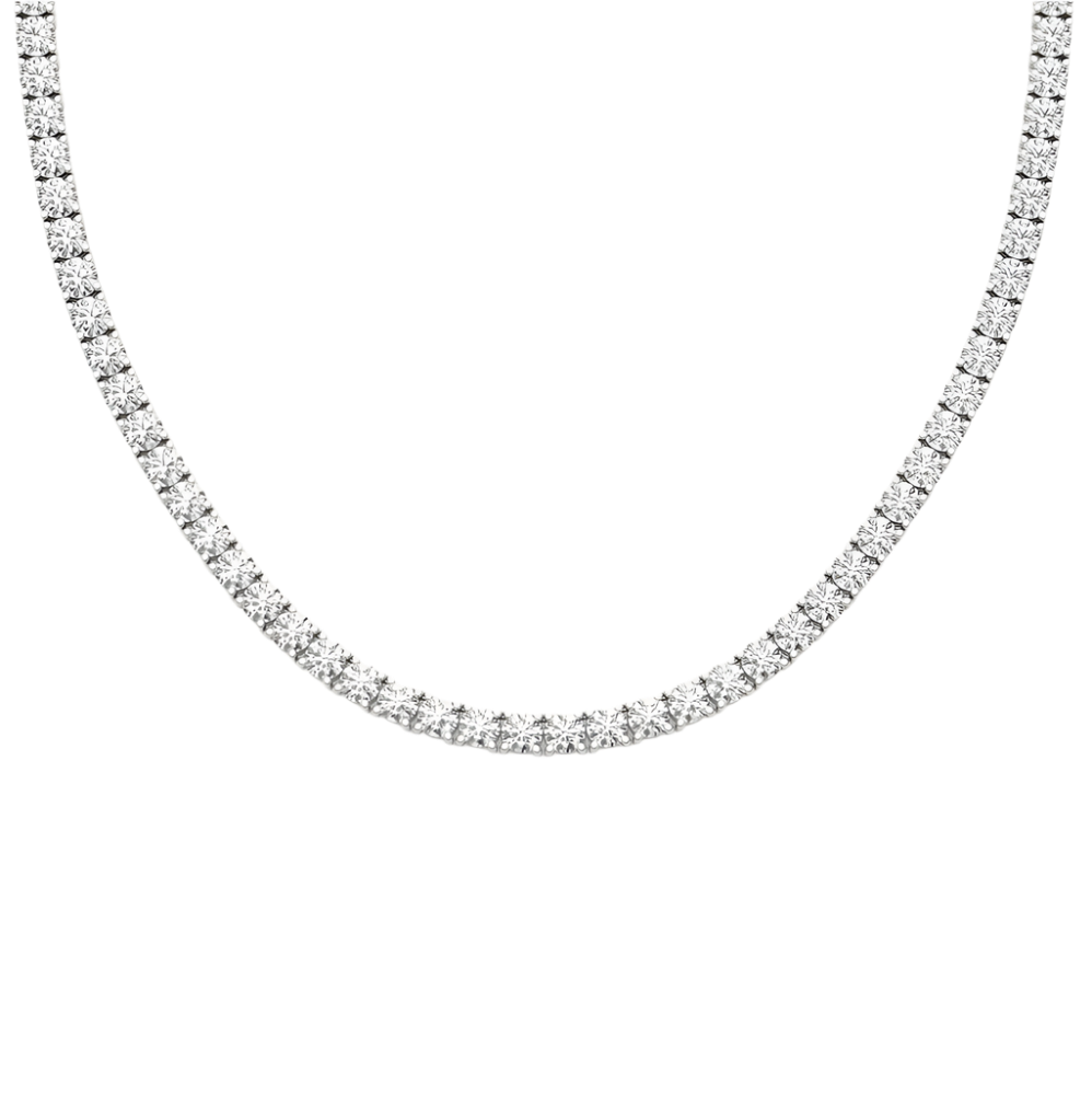 Lab Grown Diamond Line Necklace