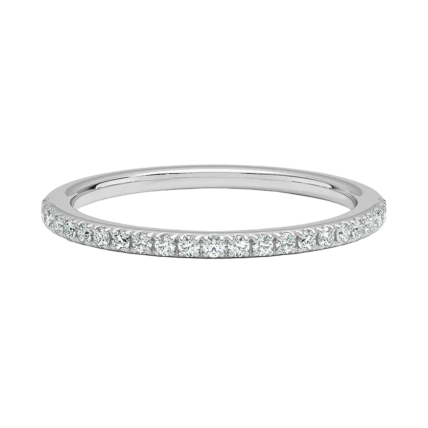 0.15 ctw Pavé Diamond Band