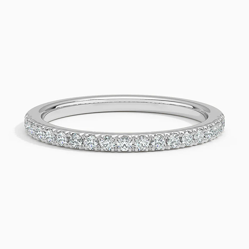0.20 ctw Pavé Diamond Band