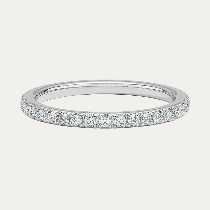 0.20 ctw Pavé Diamond Band