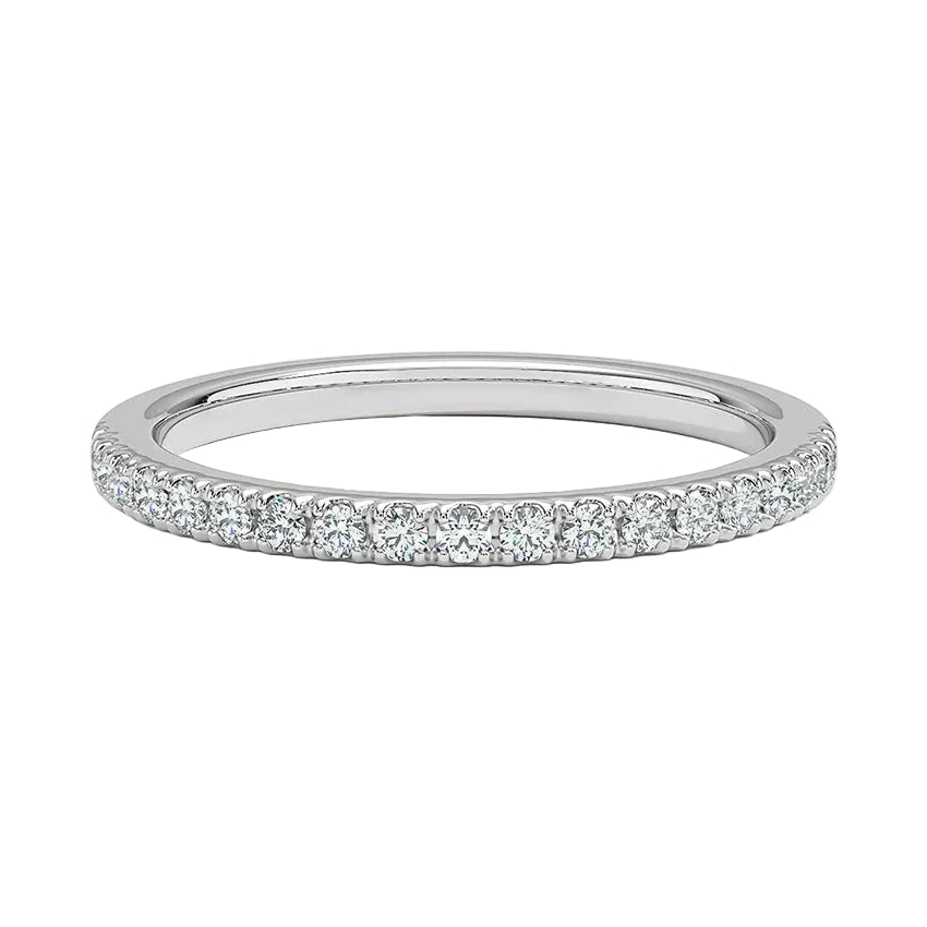 0.20 ctw Pavé Diamond Band