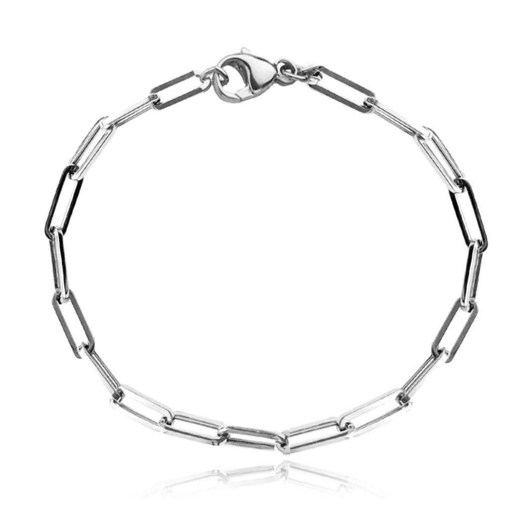 Large Paperclip Anklet