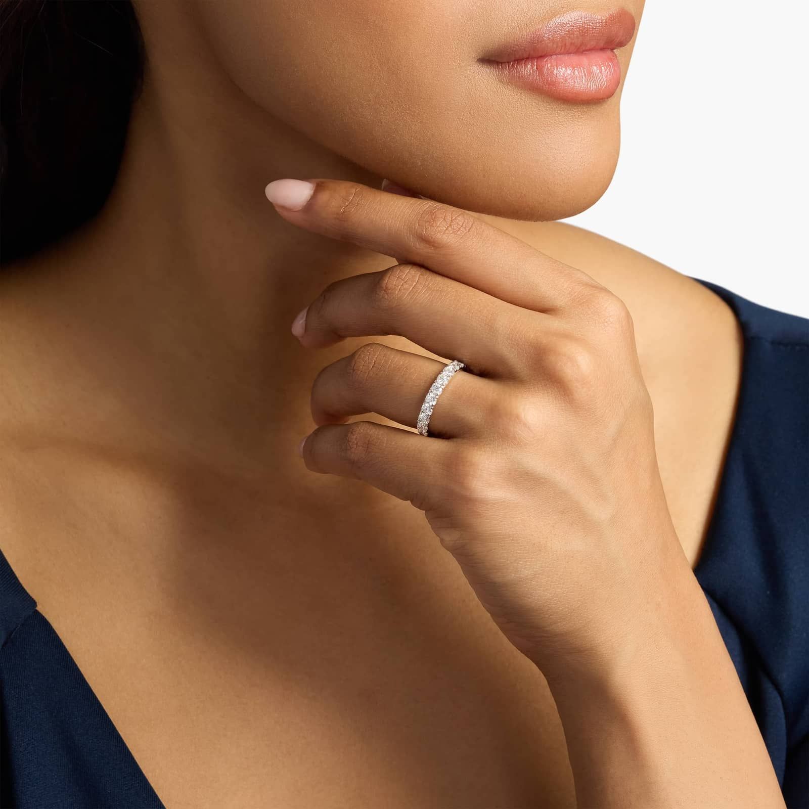 1 ctw Pavé Diamond Band