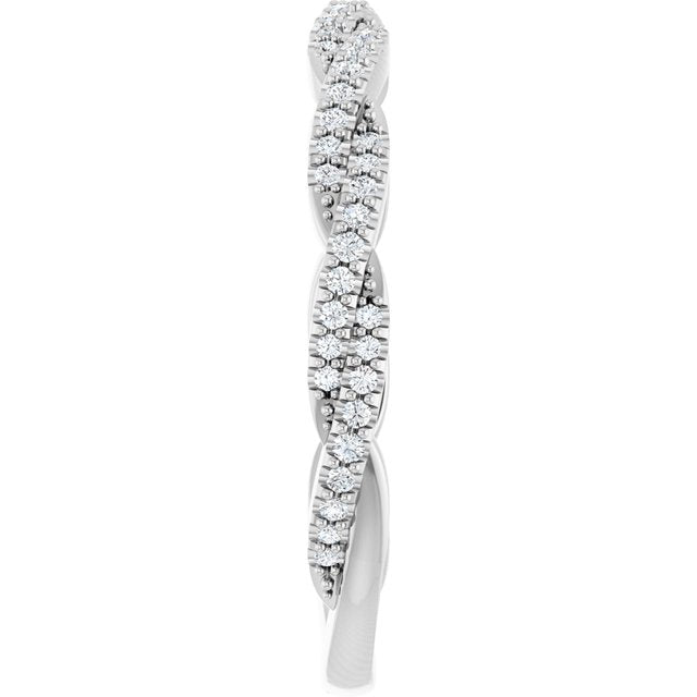 Woven Diamond Band