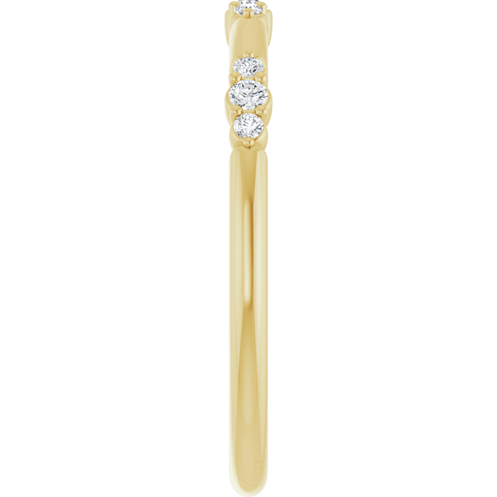 Cluster Segment Diamond Stackable Band