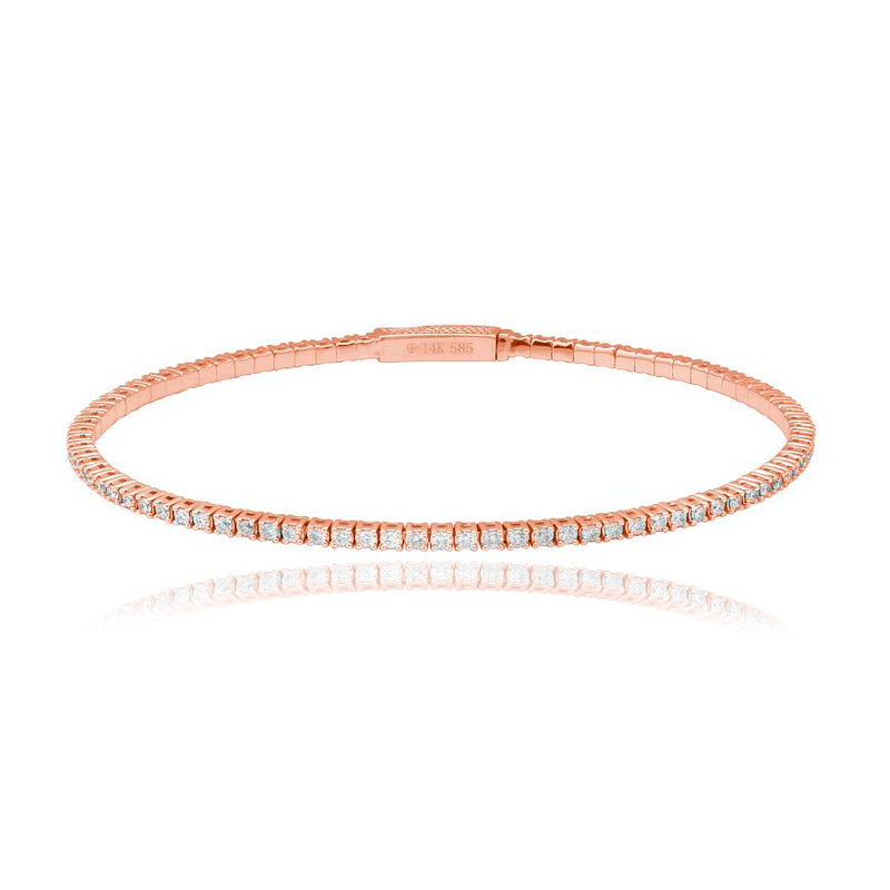 Flexible Pave Bangle