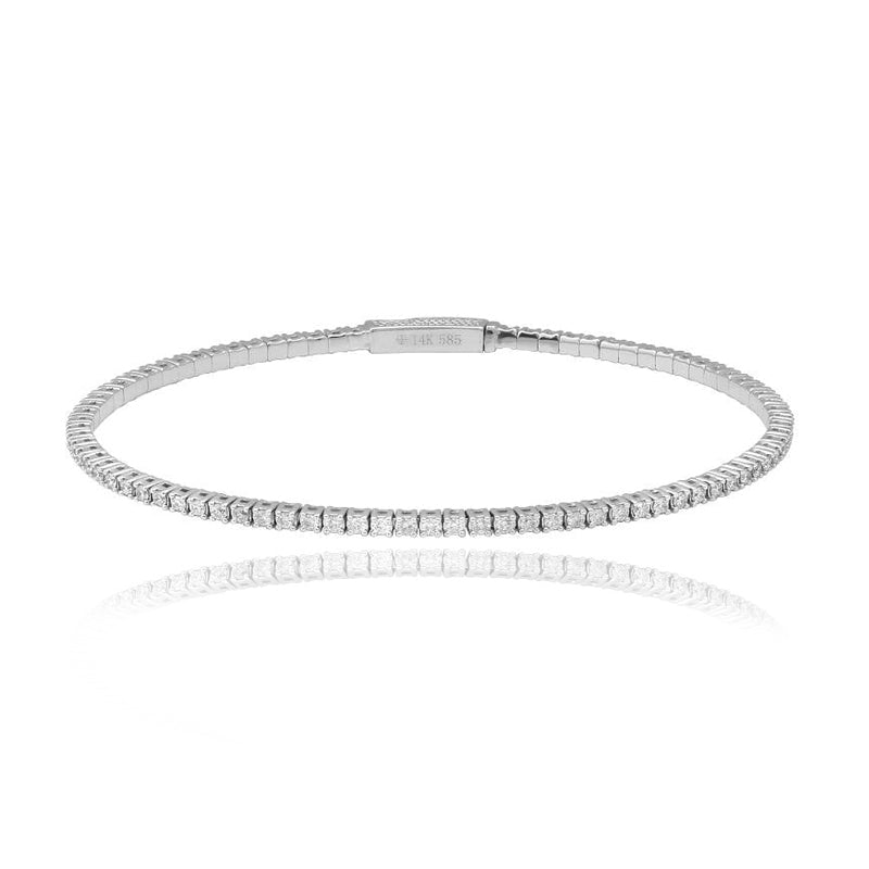 Flexible Pave Bangle