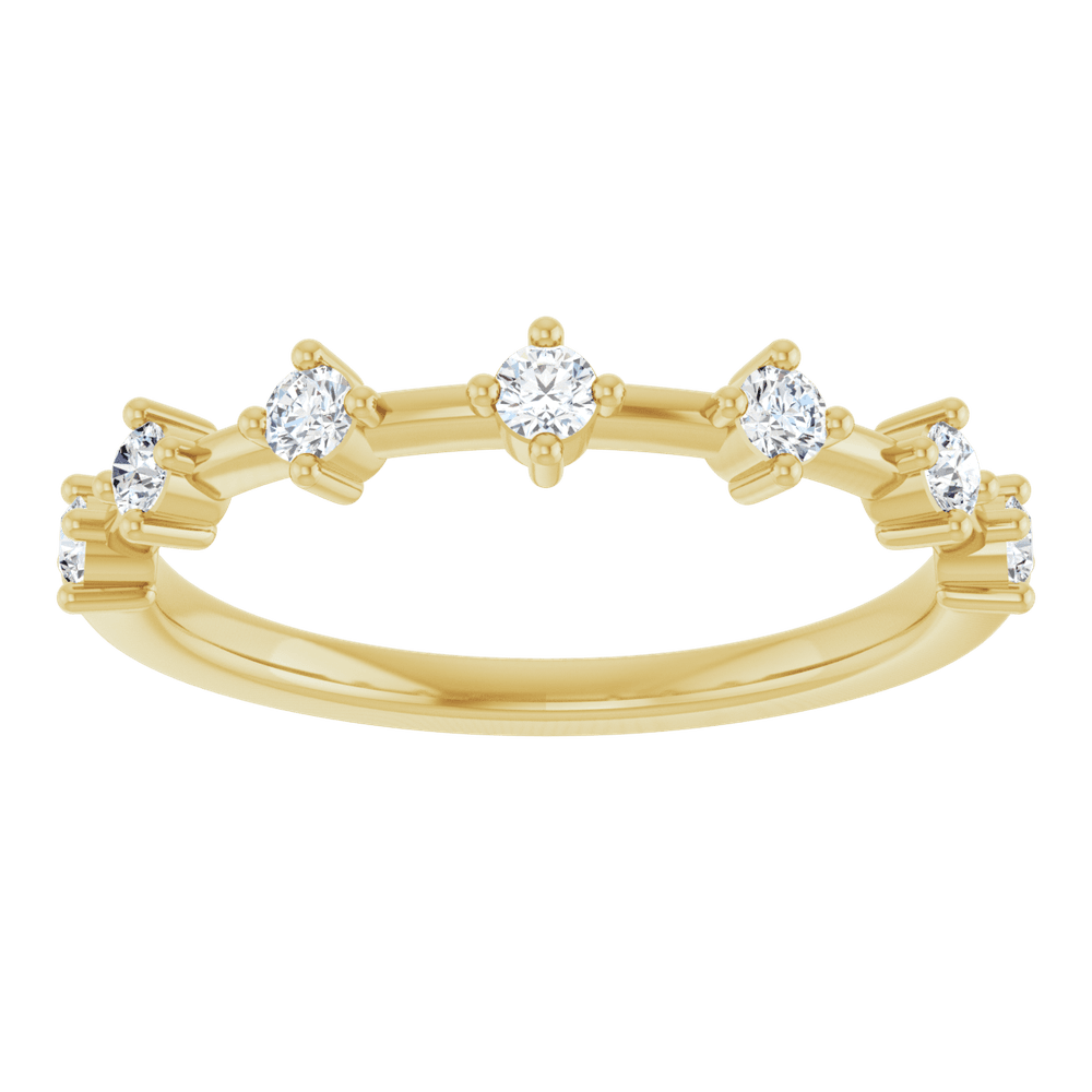 7 Station Petite Diamond Band
