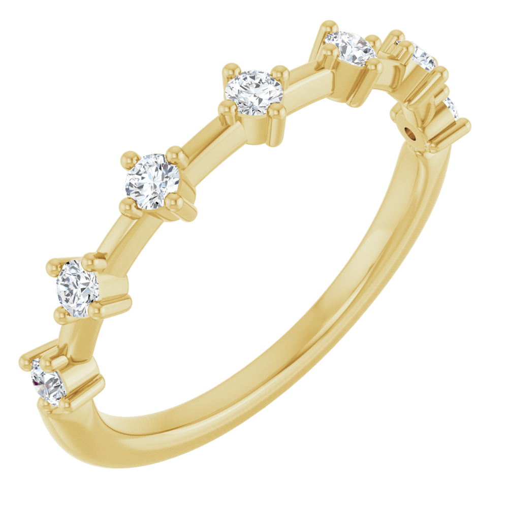 7 Station Petite Diamond Band
