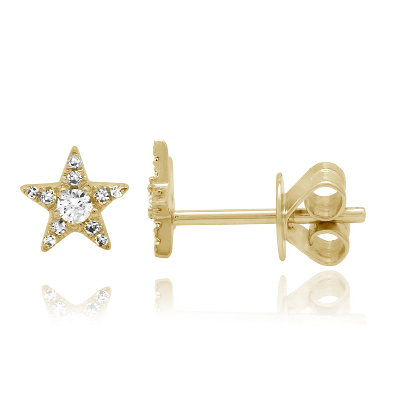 Multi Diamond Star Stud