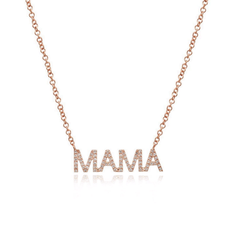 MAMA Diamond Necklace