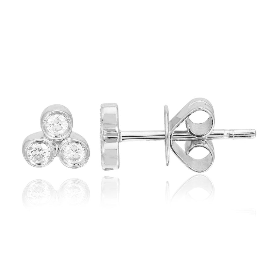 Bezel Trio Stud