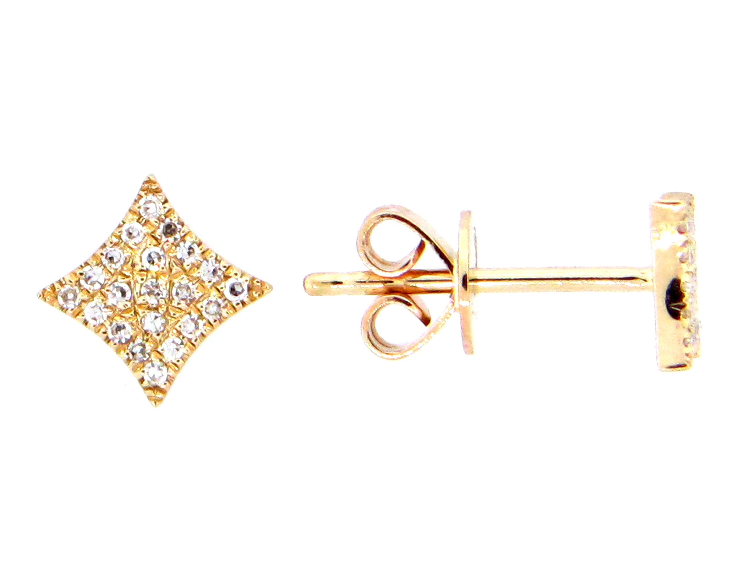 Diamond Kite Earring