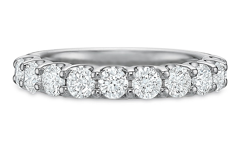 1.40 ctw Shared Prong Diamond Band