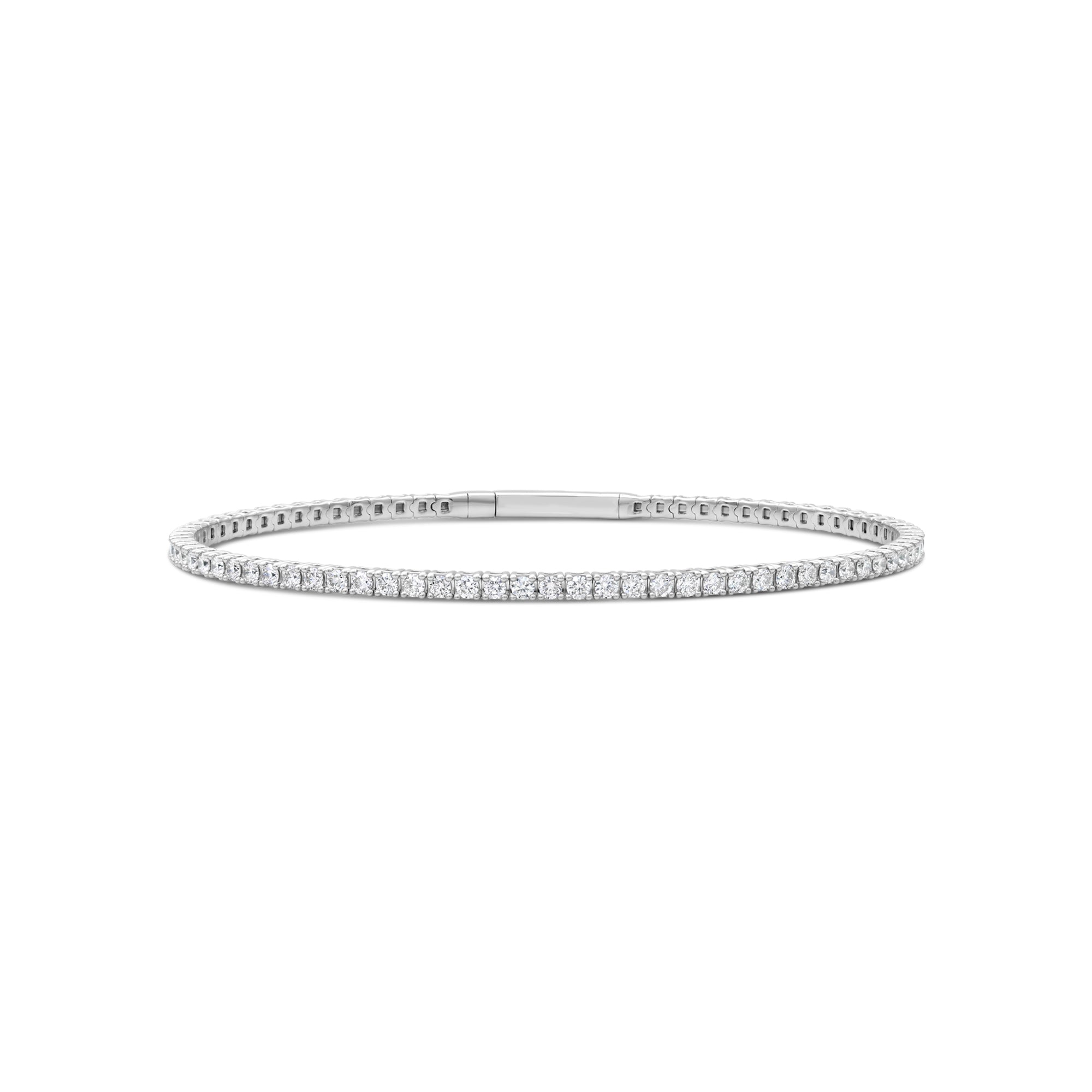 Eternity Flexible Diamond Bangle
