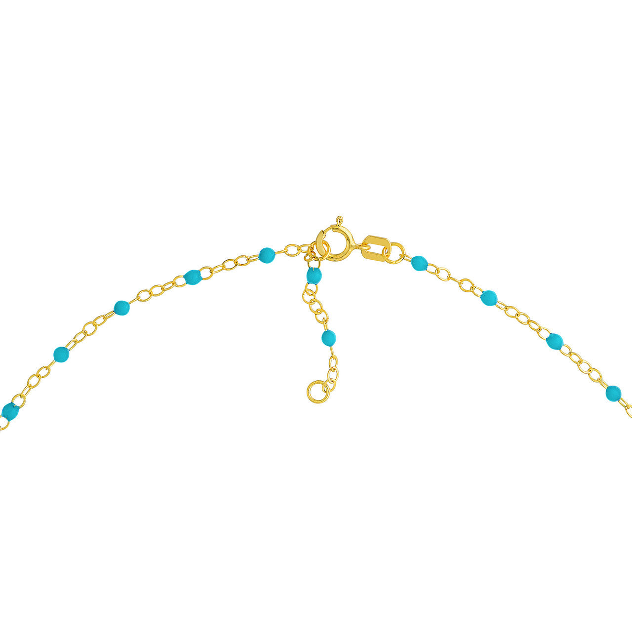 Enamel Bead Piatto Chain Bracelet