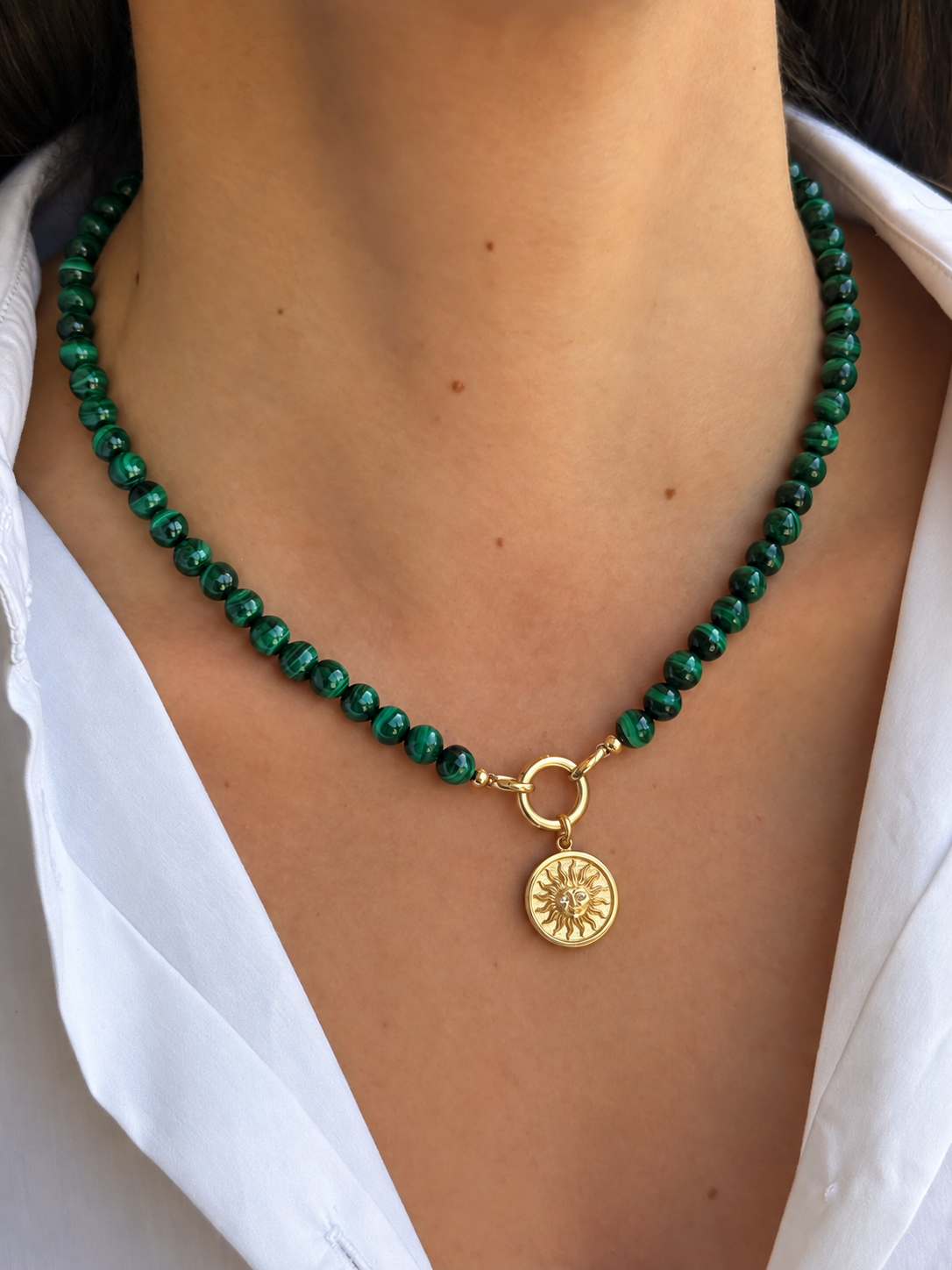Natural Beaded Necklace