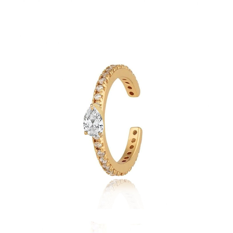 Mini Solitaire Diamond Cuff