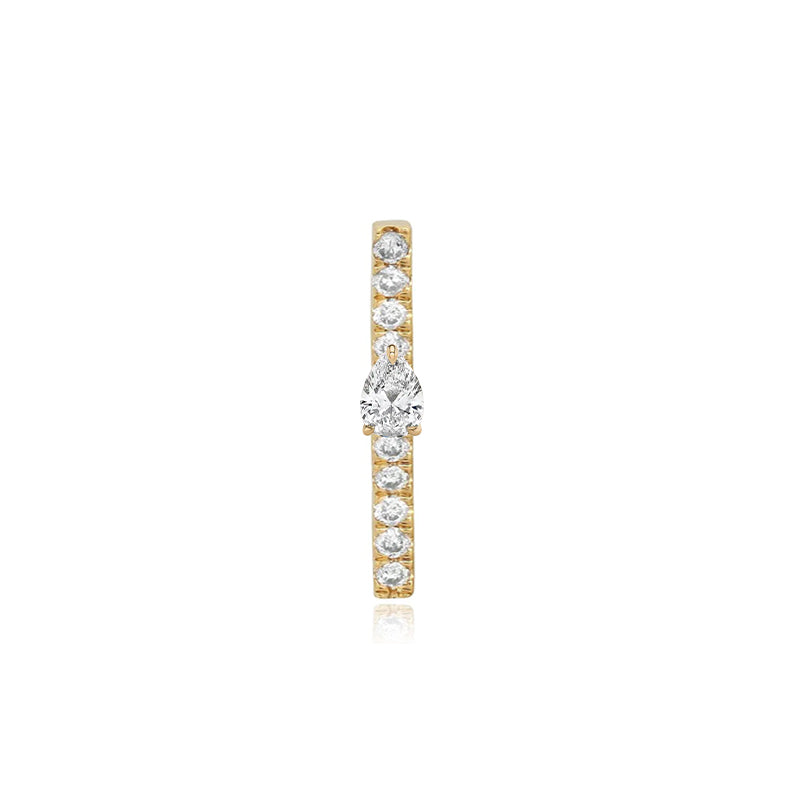 Mini Solitaire Diamond Cuff