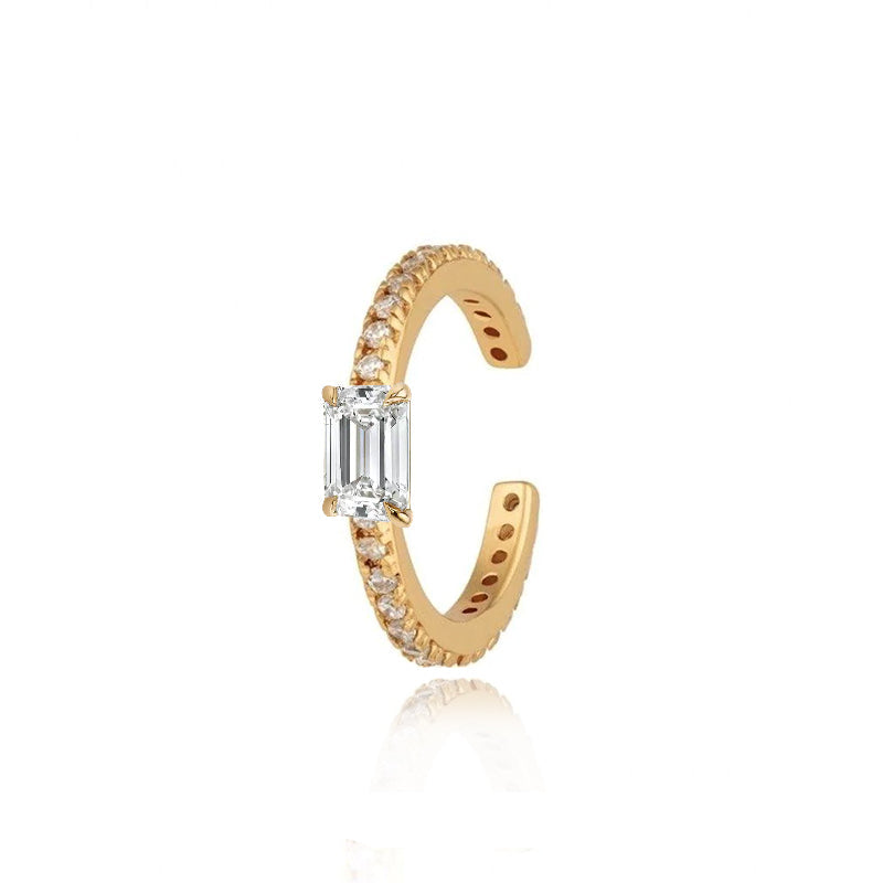 Mini Solitaire Diamond Cuff