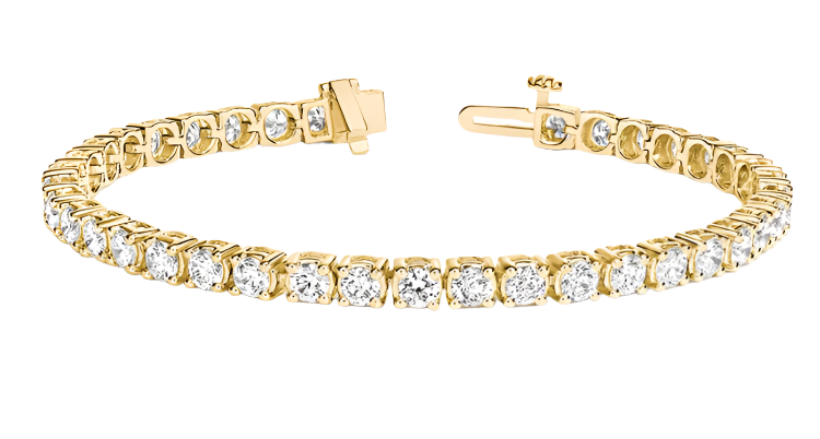 Lab Grown Diamond Tennis Bracelet