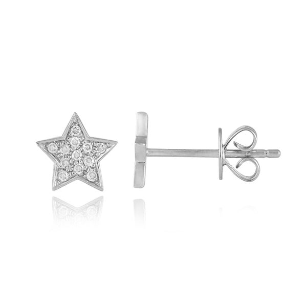 Mini Pave Star Stud