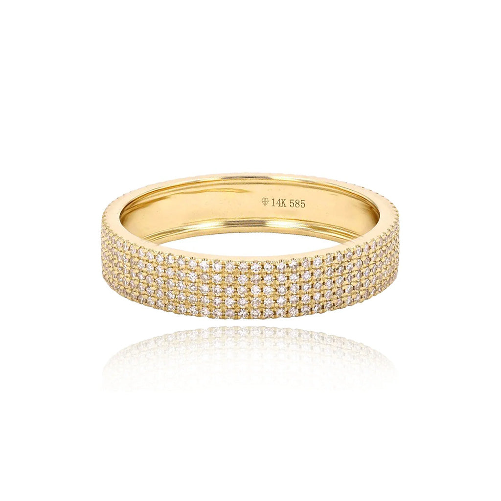 Thick Pave Ring