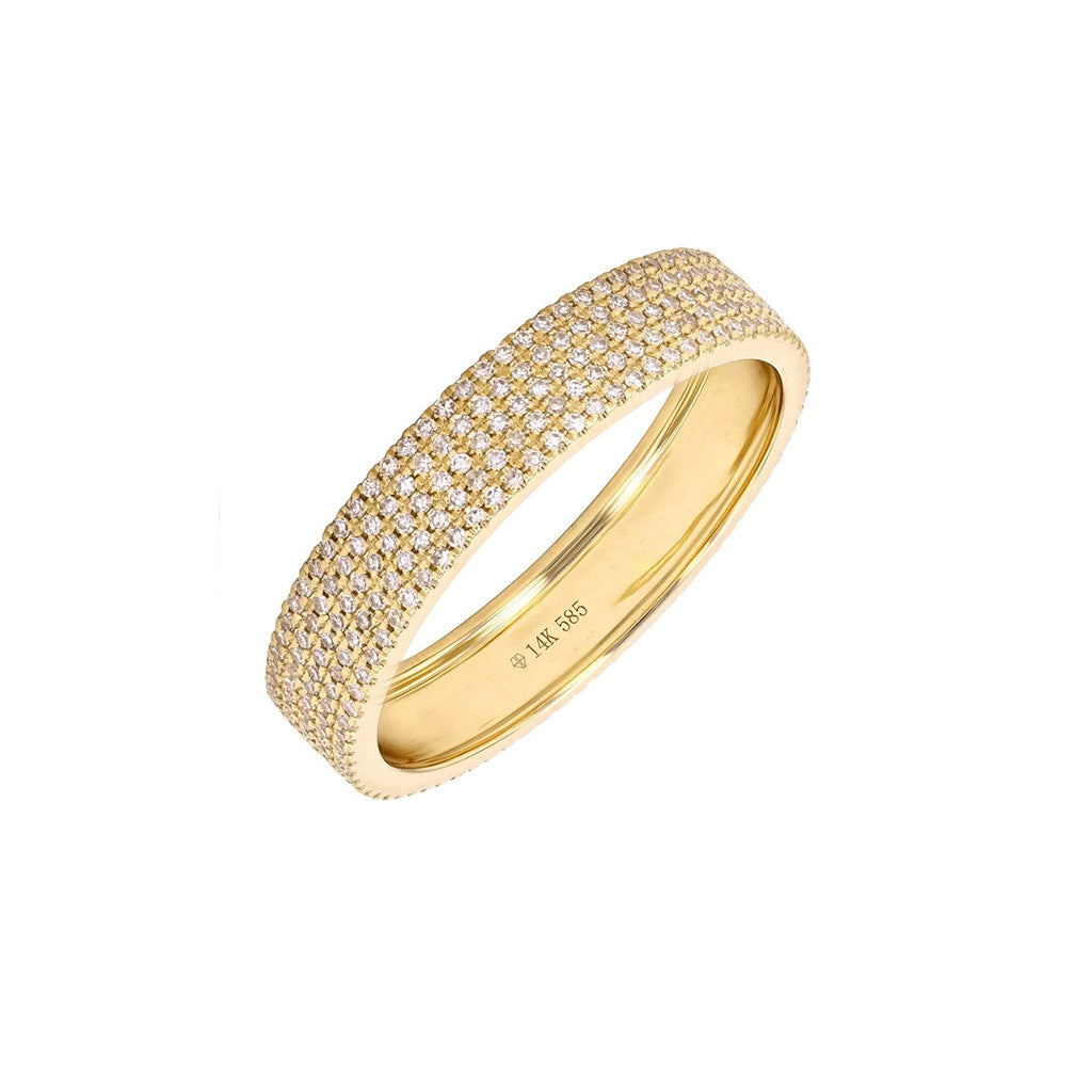 Thick Pave Ring