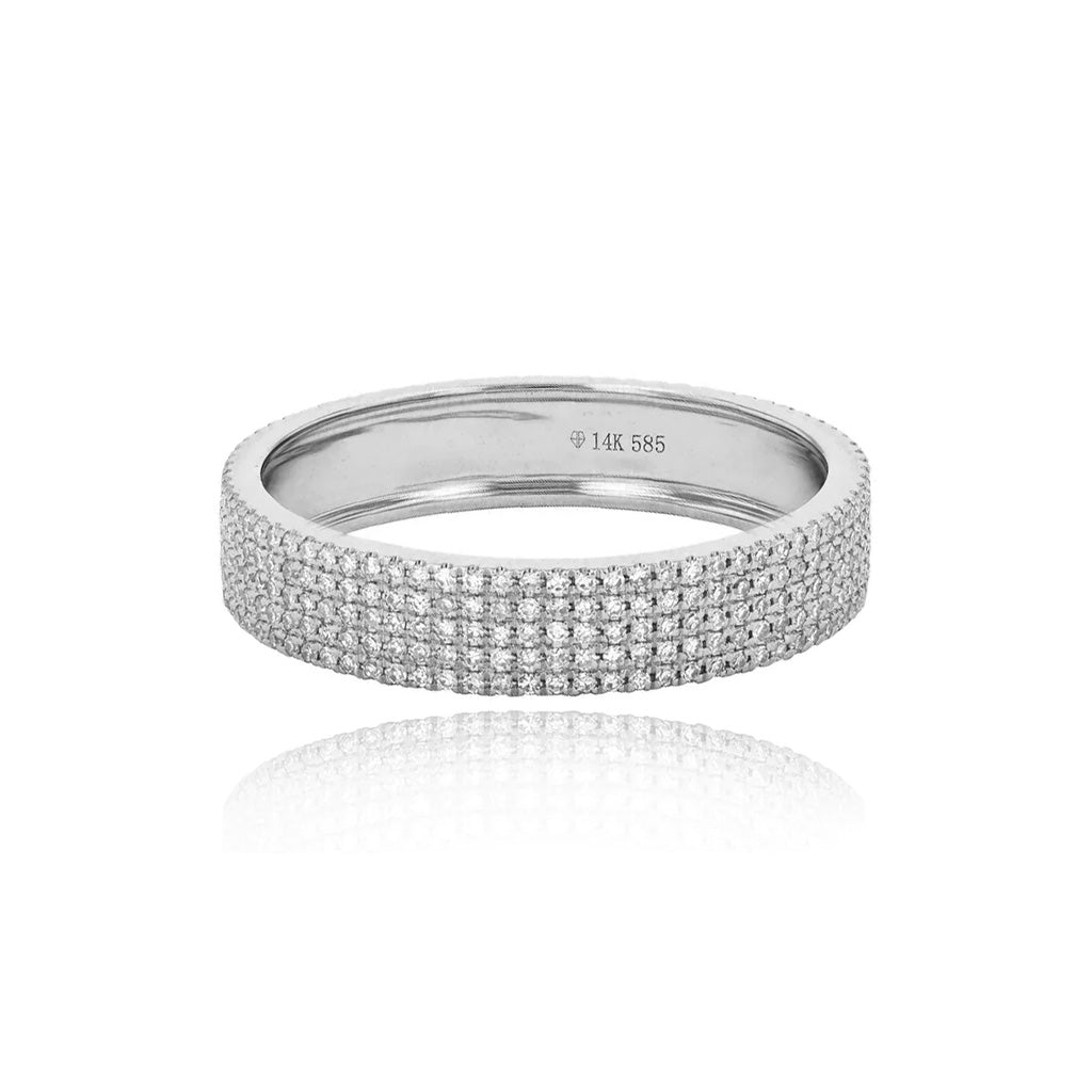 Thick Pave Ring