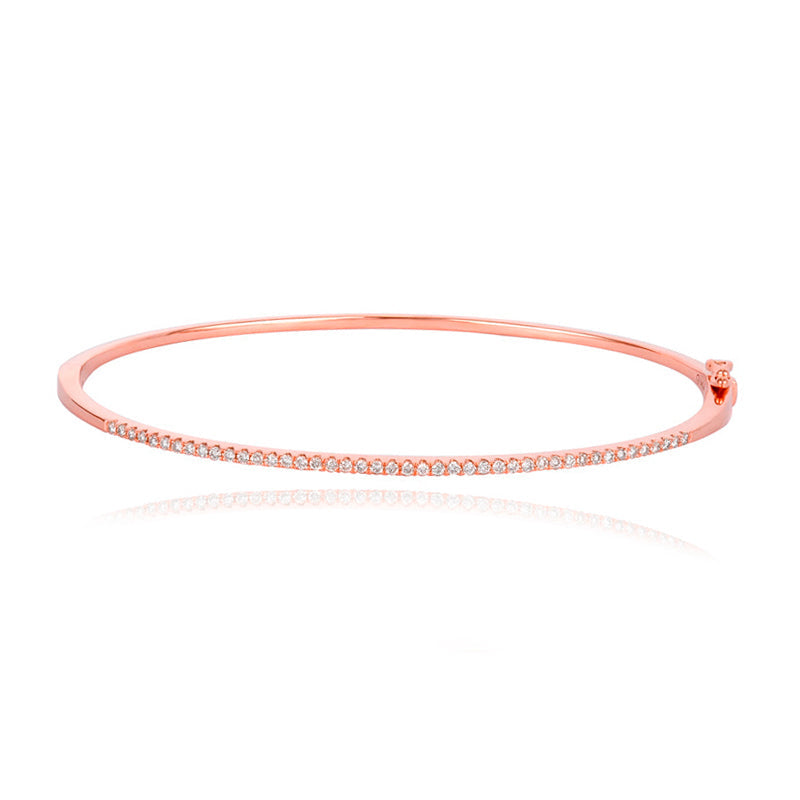 Thin Pave Bangle