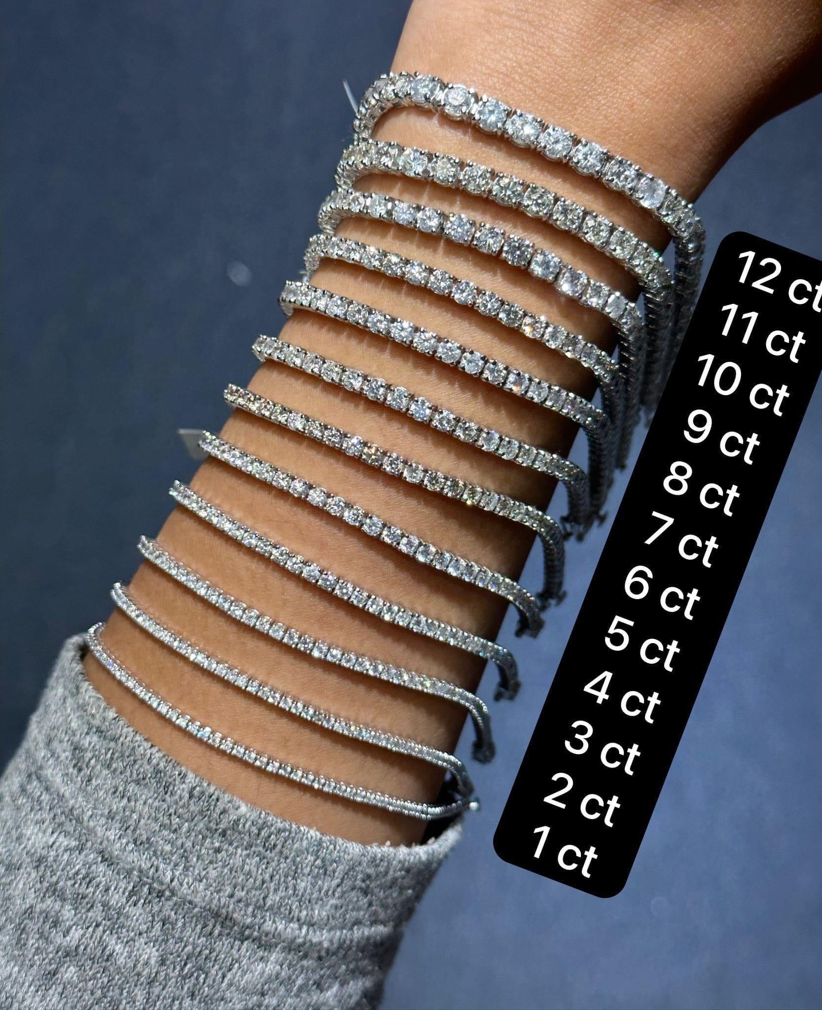 Eternity Flexible Diamond Bangle