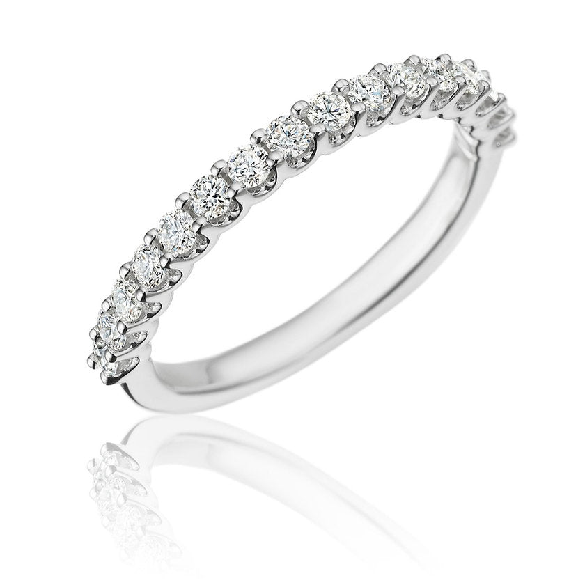 0.15ctw Shared Prong Diamond Band